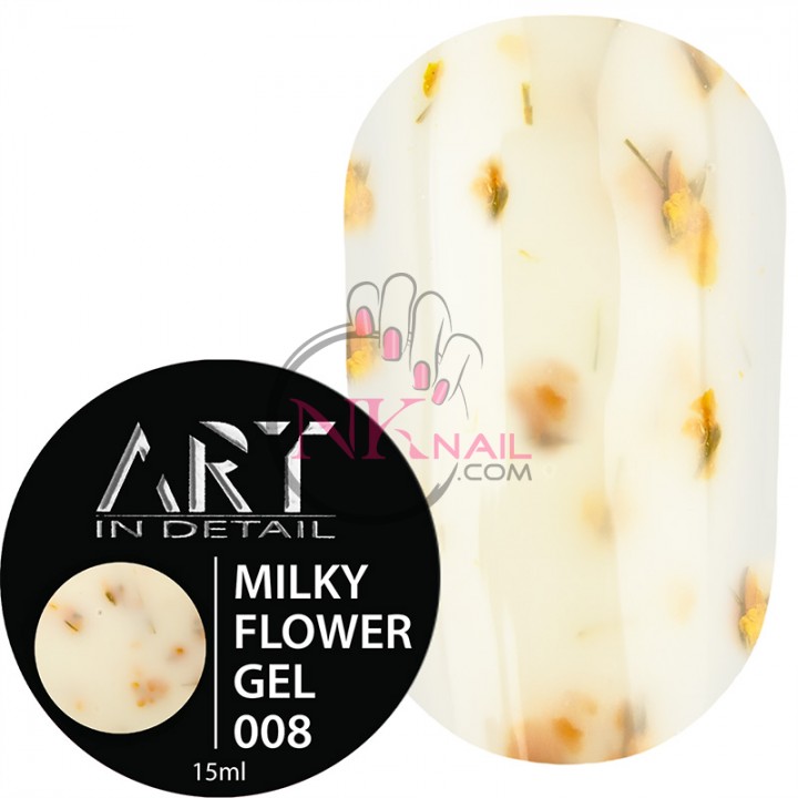 Гель Art Milky Flower 15 мл №08